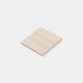 Fokussierte und üppige Post-it-Notizen Post-it Klebezettel (angewinkelt)