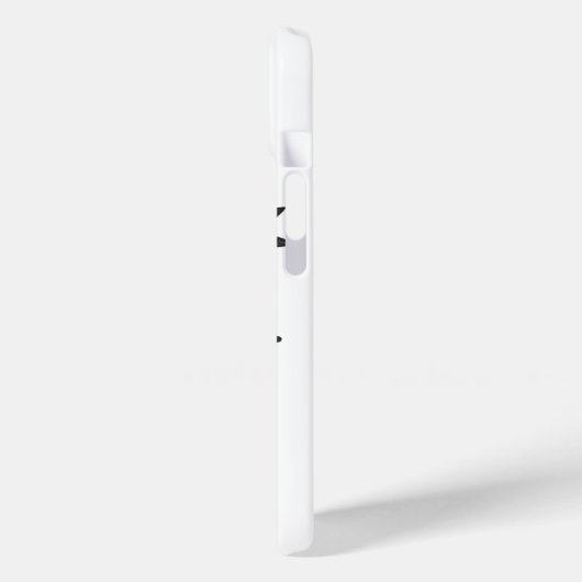 Fokussierter Minimaler Motivierend Telefonfall ble Case-Mate iPhone Hülle (Rückseite / Links)