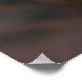 Fokussierter Oracle, der auf dem Webstuhl des Schi Poster (Ecke)