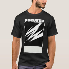 Fokussiertes T-Shirt – Minimalistisches Motivation