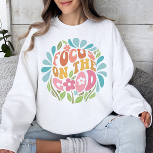 Fokussierung auf den guten Werbetext Sweatshirt