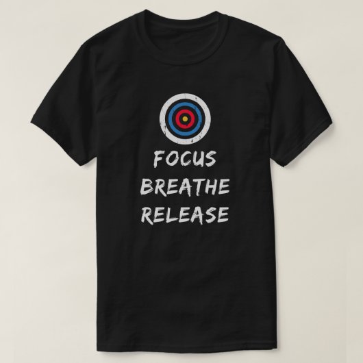 Fokussierung des Breathe | Archery Lover T-Shirt (Design vorne)