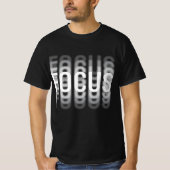 Fokussierung Funny Motivierend Optical Illusion Bl T-Shirt (Vorderseite)