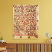 Fol.220 Teppichseite, aus dem Lichfield Leinwanddruck (Insitu (Wohnzimmer))