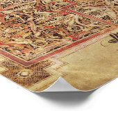 Fol.220 Teppichseite, aus dem Lichfield Poster (Ecke)