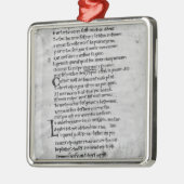 Fol.43 'das Lied von Roland Ornament Aus Metall (Links)