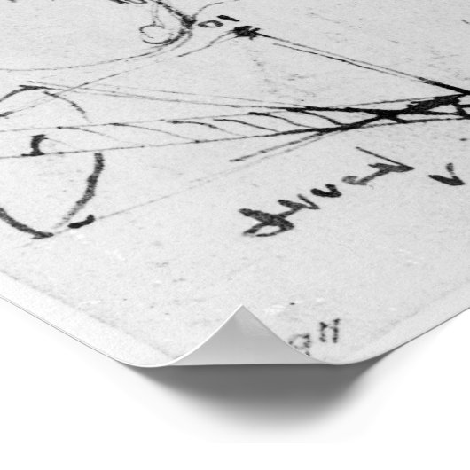 Fol. 46v, vom Codex Forster III, 1480s-1494 Poster (Ecke)