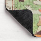 Fol.58r Februar: Erwärmung durch das Feuer Mousepad (Ecke)