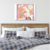 Fol.59r September: Die Ernte Leinwanddruck (Insitu (Schlafzimmer))