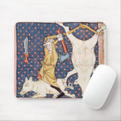 Fol.59v Dezember: Tötungs-Schweine Mousepad (Mit Mouse)