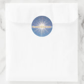 FOL-Aufkleber, Lebenselemente Runder Aufkleber (Tasche)