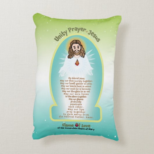 FOL Kids Pillow Prayer (Colored Background) Dekokissen (Rückseite(Vertikal))