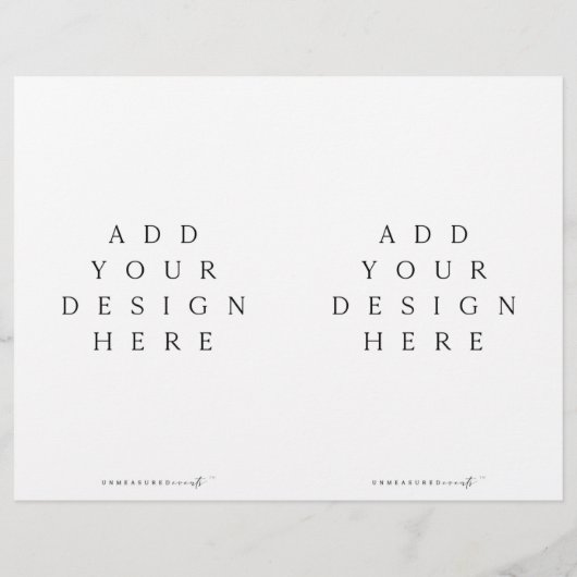 Folbares Doppelprogramm (Rückseite)