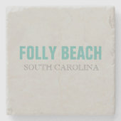 FolBeach South Carolina Style Stone Untersetzer (Vorderseite)