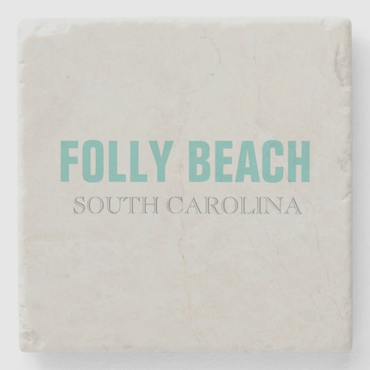 FolBeach South Carolina Style Stone Untersetzer (Vorderseite)