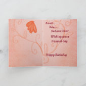 Folded Birthday Card Karte (Innenseite)