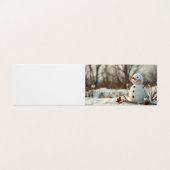 Folded Business Card Visitenkarten (Außenseite Aufgefaltet)