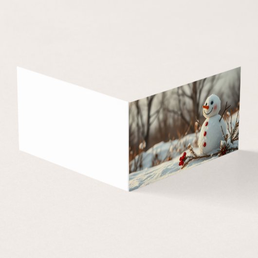Folded Business Card Visitenkarten (Vorderseite)