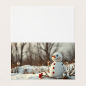 Folded Business Card Visitenkarten (Außenseite Aufgefaltet)