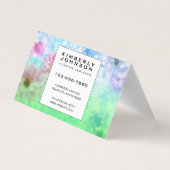 Folded Business Card Visitenkarten (Rückseite)