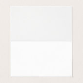 Folded Business Card Visitenkarten (Außenseite Aufgefaltet)