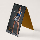 Folded Business Card Visitenkarten (Rückseite)