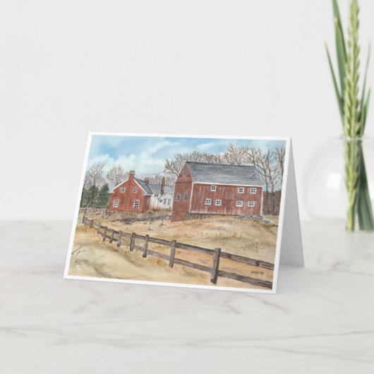 Folded Card Feiertagskarte (Vorderseite)