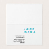 Folded Card M Version  (Innenseite Aufgefaltet)