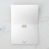 Folded Easter Greeting Card Karte (Innenseite)