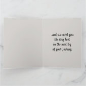 Folded Editable Sad Aliens Farewell Karte (Innenseite)