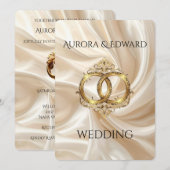 Folded Greeting Card Feiertagskarte (Vorne/Hinten)