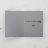 Folded Greeting Card for Mother's Day Karte (Innenseite)