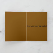 Folded Greeting Card for Mother's Day Karte (Innenseite)