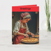 Folded Greeting Card for Mother's Day Karte (Vorderseite)