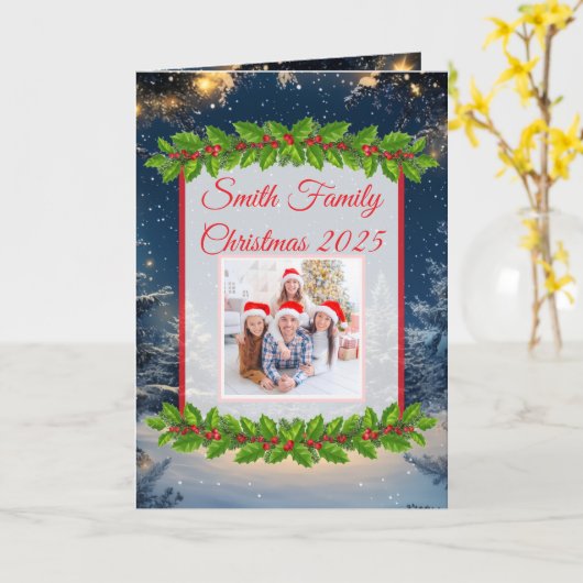 Folded Greeting Card Karte (Gelbe Blume)