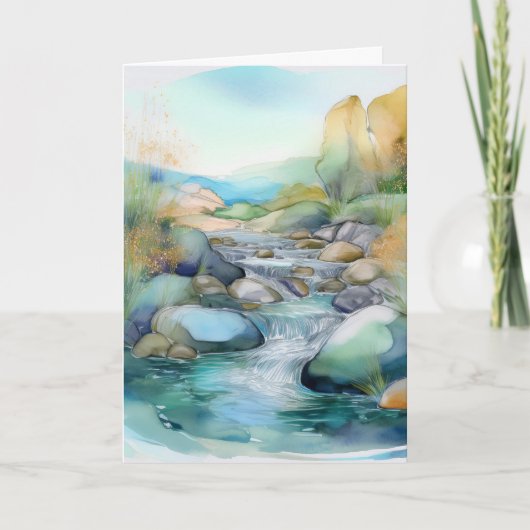 Folded Greeting Card Karte (Vorderseite)