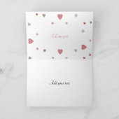 Folded Greeting Card Karte (Innenseite)