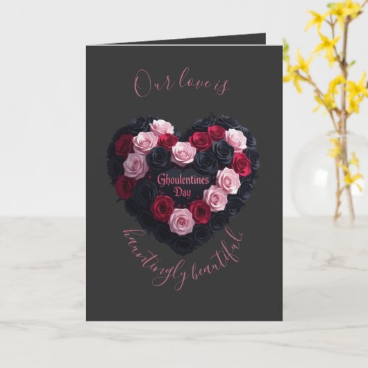 Folded Greeting Card Karte (Gelbe Blume)