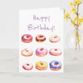 Folded Greeting Card Karte (Gelbe Blume)