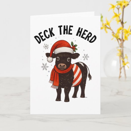 Folded Greeting Card Karte (Gelbe Blume)