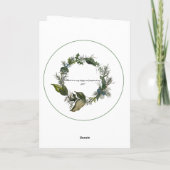 Folded Greeting Card Karte (Rückseite)