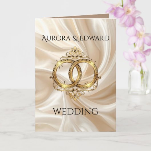 Folded Greeting Card Karte (Orchidee)