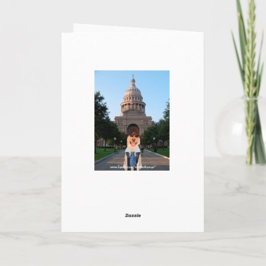 Folded Greeting Card Karte (Rückseite)