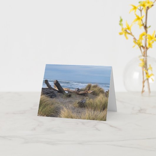 Folded Greeting Card Karte (Gelbe Blume)