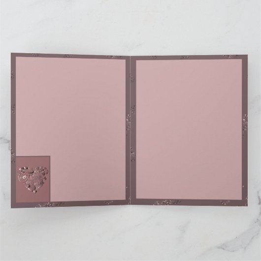 Folded Greeting Card Karte (Innenseite)