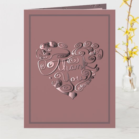 Folded Greeting Card Karte (Gelbe Blume)