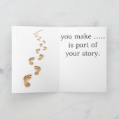 Folded Greeting Card Karte (Innenseite)