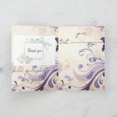 Folded Greeting Card Karte (Innenseite)