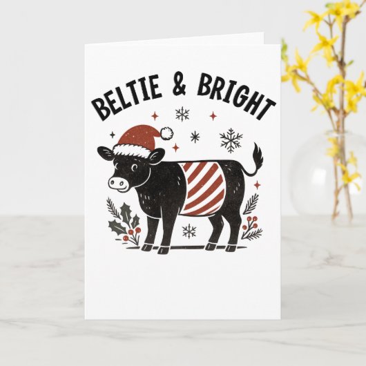 Folded Greeting Card Karte (Gelbe Blume)