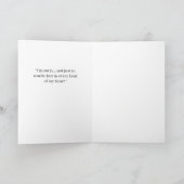 Folded Greeting Card Karte (Innenseite)